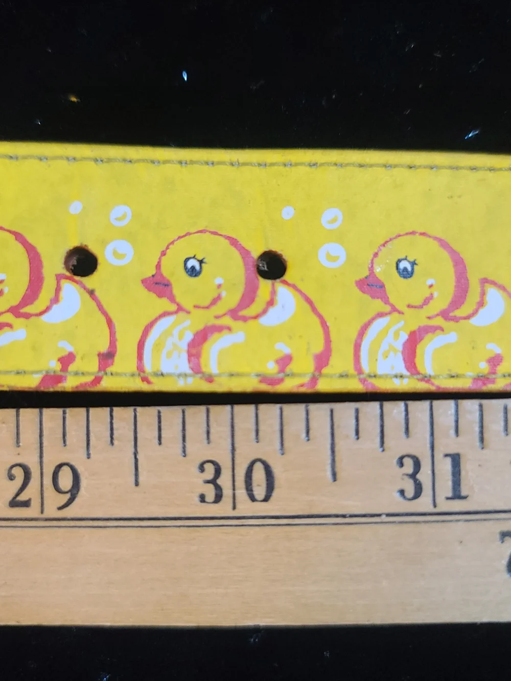 Kids Yellow Rubber Duck Print Belt